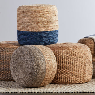 Jaipur Living Saba SAA21 Pouf Backing Image