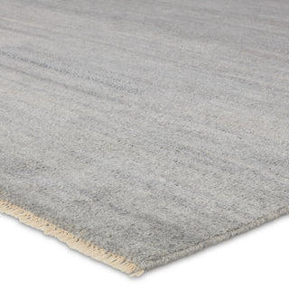 Jaipur Living Saga Origin SAG03 Light Gray/ Area Rug Corner Image