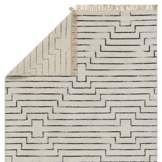 Jaipur Living Satellite Alloy SAT02 White/Black Area Rug Backing Image