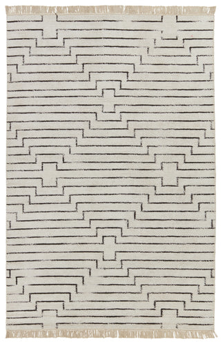 Jaipur Living Satellite Alloy SAT02 White/Black Area Rug main image