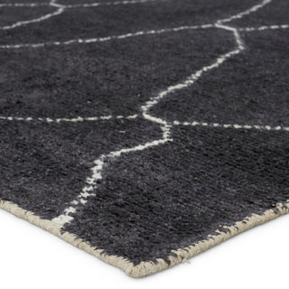 Jaipur Living Satellite Carmine SAT05 Dark Gray/Blue Area Rug Corner Image