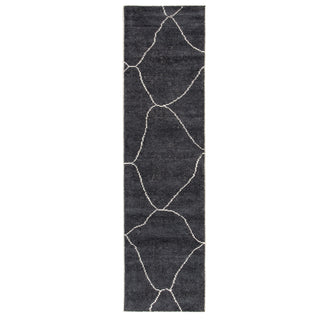 Jaipur Living Satellite Carmine SAT05 Dark Gray/Blue Area Rug Runner Image