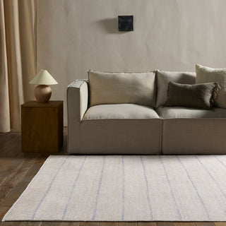 Jaipur Living Saveen Ryn SAV02 Ivory/Blue Machine Washable Area Rug by Label J Room Scene Feature