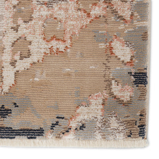 Jaipur Living Sanaa By Nikki Chu Yarden SBC04 Tan/Gray Area Rug Detail Image