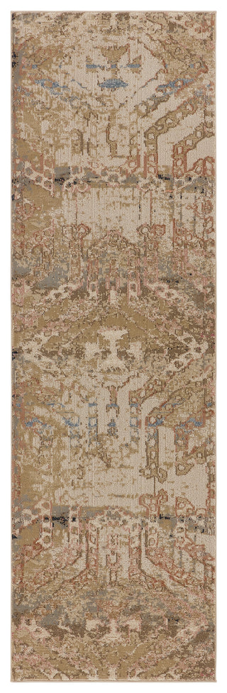 Jaipur Living Sanaa By Nikki Chu Yarden SBC04 Tan/Gray Area Rug Runner Image