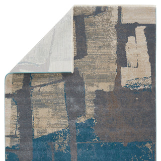Jaipur Living Sanaa By Nikki Chu Lehana SBC12 Blue/Gray Area Rug Backing Image