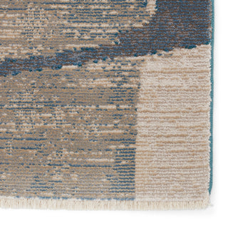 Jaipur Living Sanaa By Nikki Chu Lehana SBC12 Blue/Gray Area Rug Detail Image