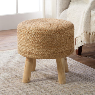 Jaipur Living Saba Stool Thora SBT01 Furniture Backing Image