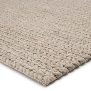 Jaipur Living Scandinavia Dula Braiden SCD08 Gray Area Rug Corner Image