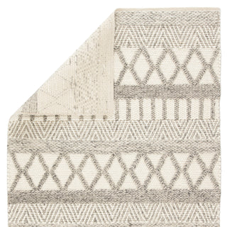 Jaipur Living Scandinavia Dula Sandhurst SCD21 Gray/White Area Rug Backing Image