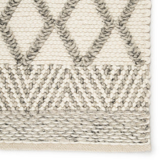 Jaipur Living Scandinavia Dula Sandhurst SCD21 Gray/White Area Rug Detail Image