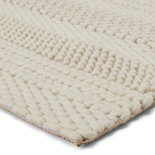 Jaipur Living Scandinavia Dula Lagom SCD28 Ivory Area Rug Corner Image