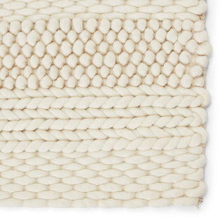 Jaipur Living Scandinavia Dula Lagom SCD28 Ivory Area Rug Detail Image