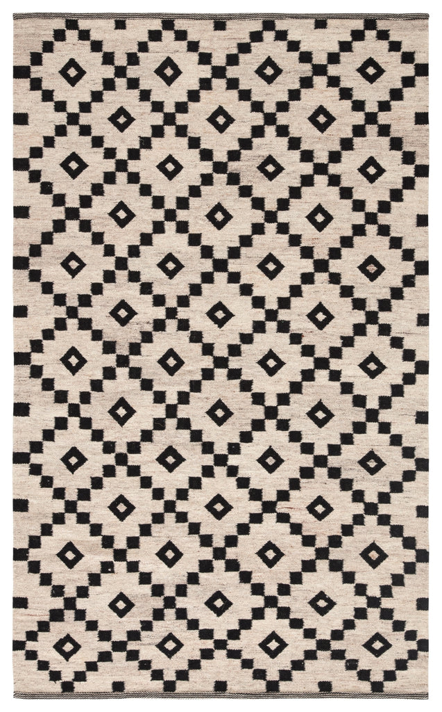Jaipur Living Scandinavia Nordic Croix SCN01 Black/White Area Rug main image
