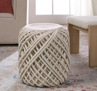 Jaipur Living Scandinavia Pouf SCP18 Backing Image
