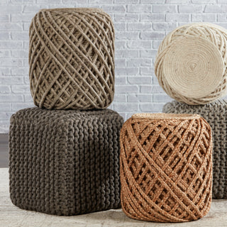 Jaipur Living Scandinavia Pouf SCP19 Backing Image