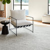 Jaipur Living Scandinavia Rakel Karlstadt SCR10 Taupe/White Area Rug Collection Image