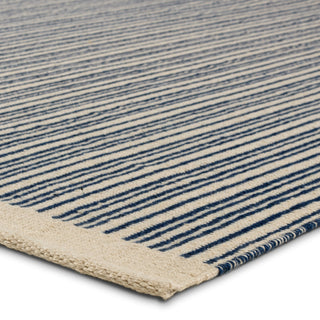 Jaipur Living Sacdecer Moren SDR03 Dark Blue/Cream Area Rug Corner Image