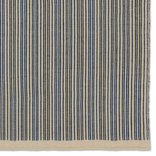 Jaipur Living Sacdecer Moren SDR03 Dark Blue/Cream Area Rug Detail Image