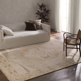 Jaipur Living Sevak Vashti SEV06 Tan Area Rug Lifestyle Image