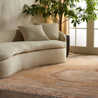 Jaipur Living Sevak Vashti SEV07 Orange Area Rug Lifestyle Image