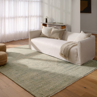 Jaipur Living Sevak Sarosh SEV08 Gren Area Rug Lifestyle Image