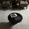 Jaipur Living Soft Horizon Dilwyn SFH02 Gray Area Rug Room Scene Feature