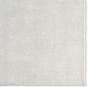 Jaipur Living Soft Horizon Dilwyn SFH04 Ivory / White Area Rug Corner