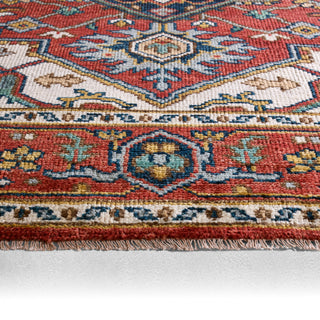Jaipur Living Salinas Willa SLN05 Red/Multicolor Area Rug Backing Image