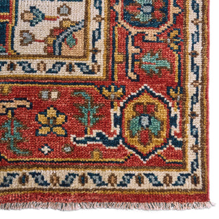 Jaipur Living Salinas Willa SLN05 Red/Multicolor Area Rug Detail Image