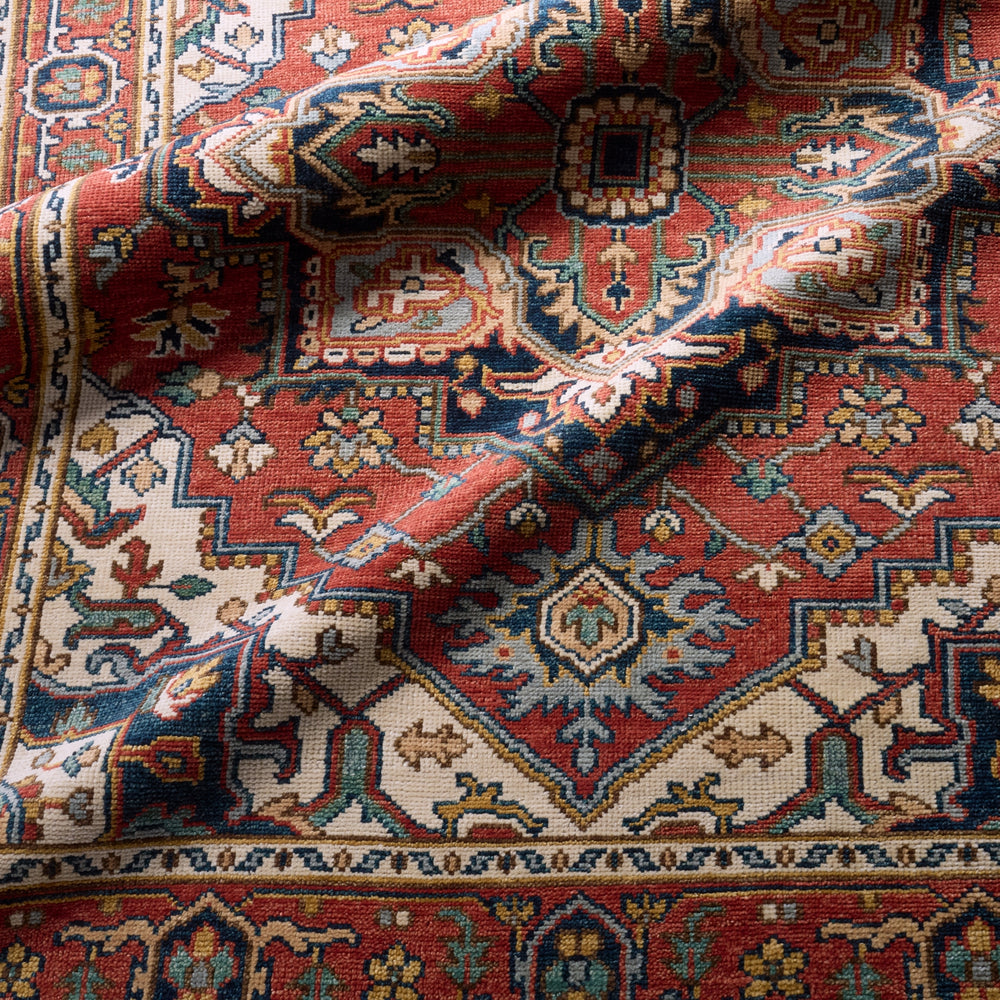 Jaipur Living Salinas Willa SLN05 Red/Multicolor Area Rug Lifestyle Image Feature