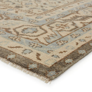 Jaipur Living Salinas Farwell SLN06 Blue/Ivory Area Rug Corner Image