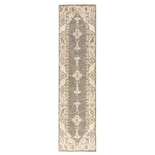 Jaipur Living Salinas Farwell SLN06 Blue/Ivory Area Rug Runner Image