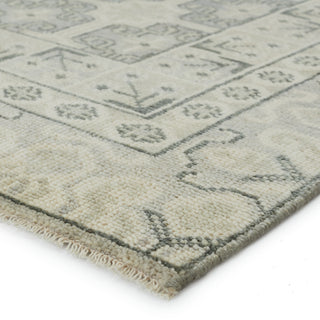 Jaipur Living Salinas Stage SLN08 Ivory/Green Area Rug Corner Image