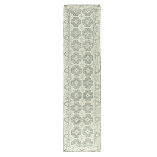 Jaipur Living Salinas Stage SLN08 Ivory/Green Area Rug Runner Image