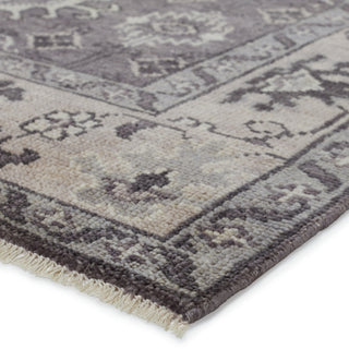 Jaipur Living Salinas Kella SLN12 Gray Area Rug Corner Image