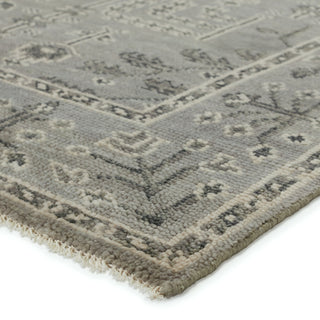Jaipur Living Salinas Ginerva SLN15 Gray Area Rug Corner Image