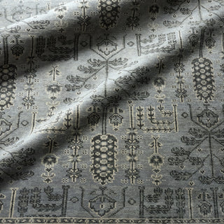 Jaipur Living Salinas Ginerva SLN15 Gray Area Rug Lifestyle Image Feature
