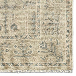 Jaipur Living Salinas Ginerva SLN16 Cream/Green Area Rug Detail Image