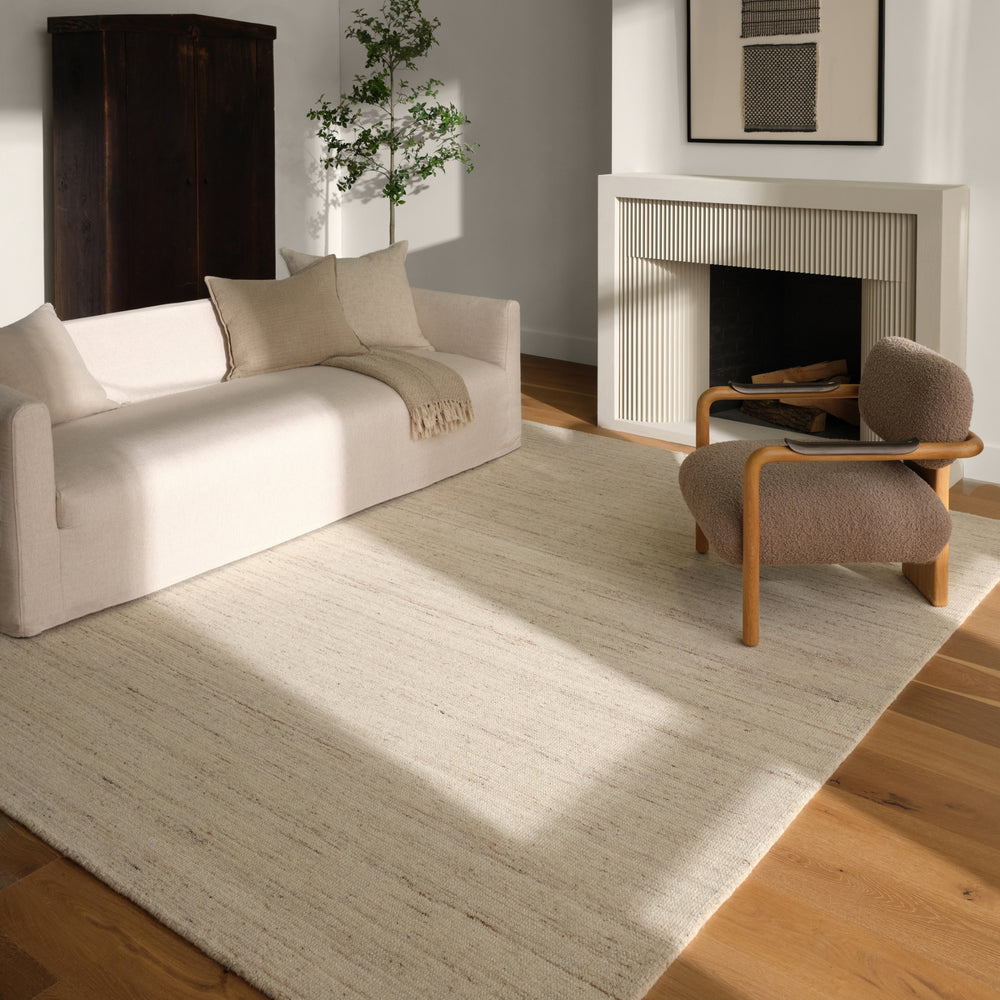 Jaipur Living Solon Hued SLO02 Cream Machine Washable Area Rug Room Scene Feature