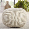 Jaipur Living Spectrum Rays SMR01 Pouf by Label J Corner Image