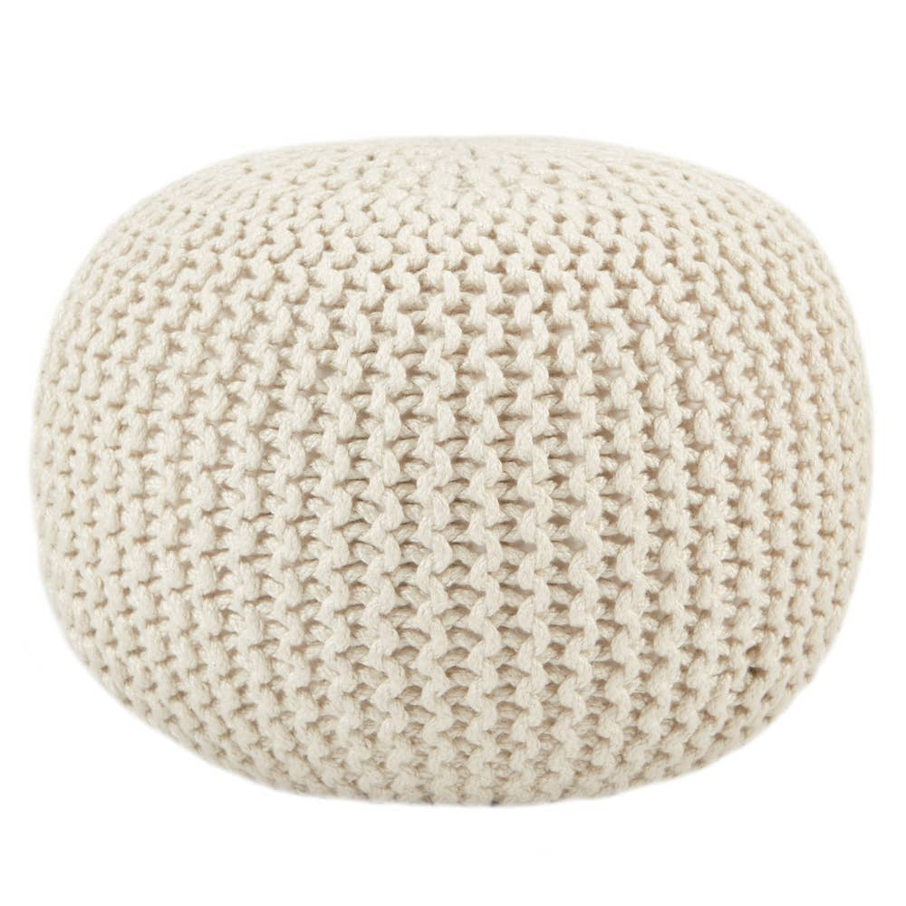 Jaipur Living Spectrum Rays SMR01 Pouf by Label J main image