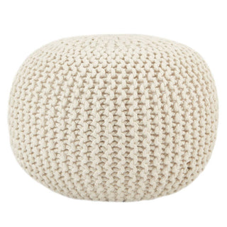 Jaipur Living Spectrum Rays SMR01 Pouf by Label J main image