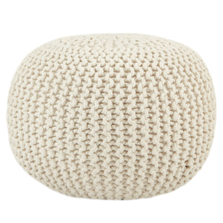 Jaipur Living Spectrum Rays SMR01 Pouf by Label J Main Image