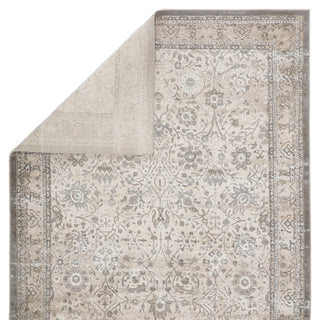 Jaipur Living Sinclaire Odel SNL05 Gray/White Area Rug by Vibe Backing Image