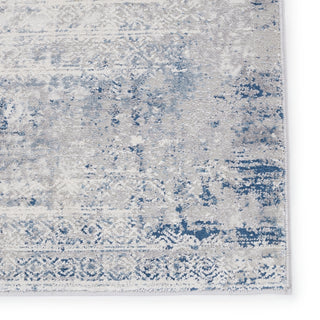 Jaipur Living Solace Werner SOC03 Gray/Blue Area Rug by Vibe Detail Image