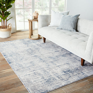 Jaipur Living Solace Werner SOC03 Gray/Blue Area Rug by Vibe Lifestyle Image Feature