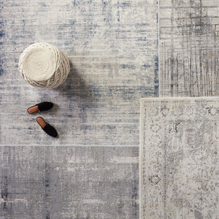 Jaipur Living Solace Werner SOC03 Gray/Blue Area Rug by Vibe Lifestyle Image