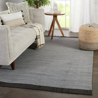 Jaipur Living Sonder Savvy SOD02 Gray/Black Area Rug Lifestyle Image Feature
