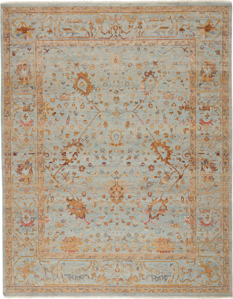 Jaipur Living Someplace In Time Ballast SPT01 Light Blue/Gold Area Rug ...